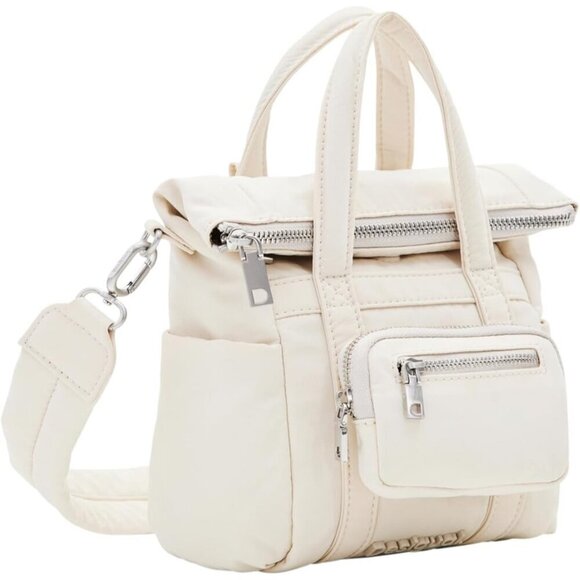 Handbags - Modular Nylon Bag Womens Small Compact Crossbody with Pockets